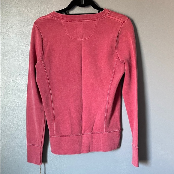 Converse Women’s One Star Pink Dyed Crewneck Sweatshirt Med - Picture 7 of 9